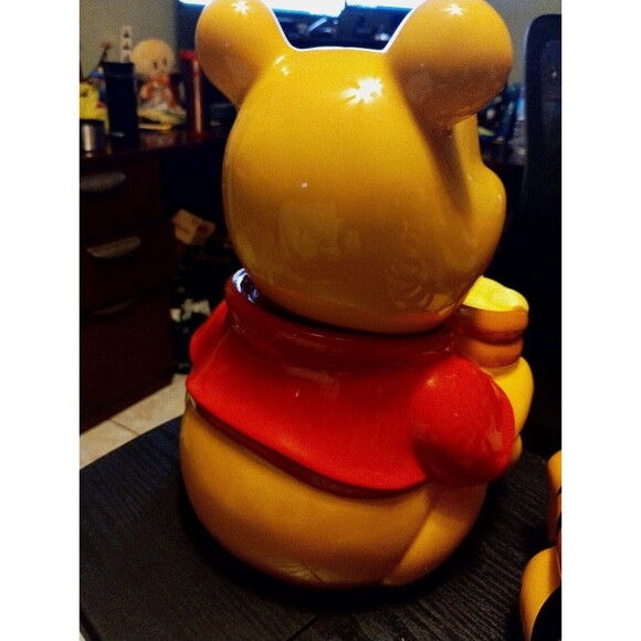 Vintage Disney's Winnie the Pooh Tigger & Winnie Cookie Jar Pair RARE - Picture 12 of 16